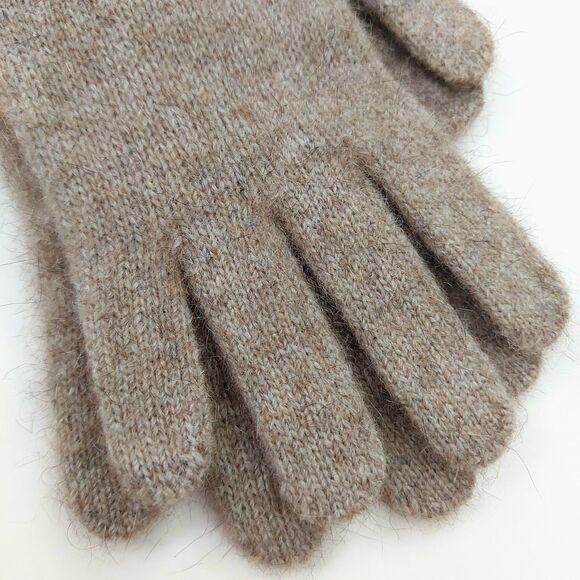 Lothlorian Knit Mittens Womens Small Brown Possum Merino Wool Comfy Cozy Outdoor - Picture 6 of 7